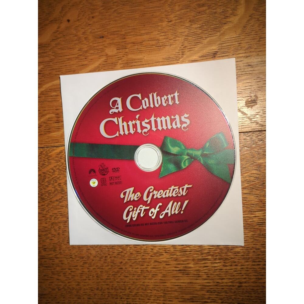 A Colbert Christmas: The Greatest Gift of All! - DVD Disc Only